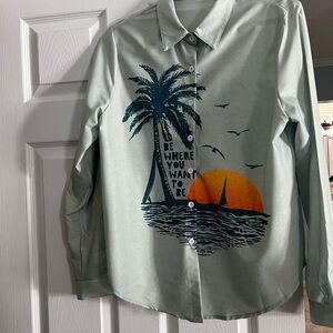 SHEIN Green Casual Skirt Effortlessly Chic